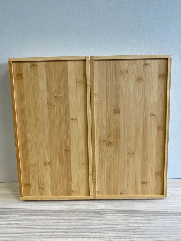 Bamboo Extra Large Cutlery Drawer Organiser | Expandable Kitchen Tray