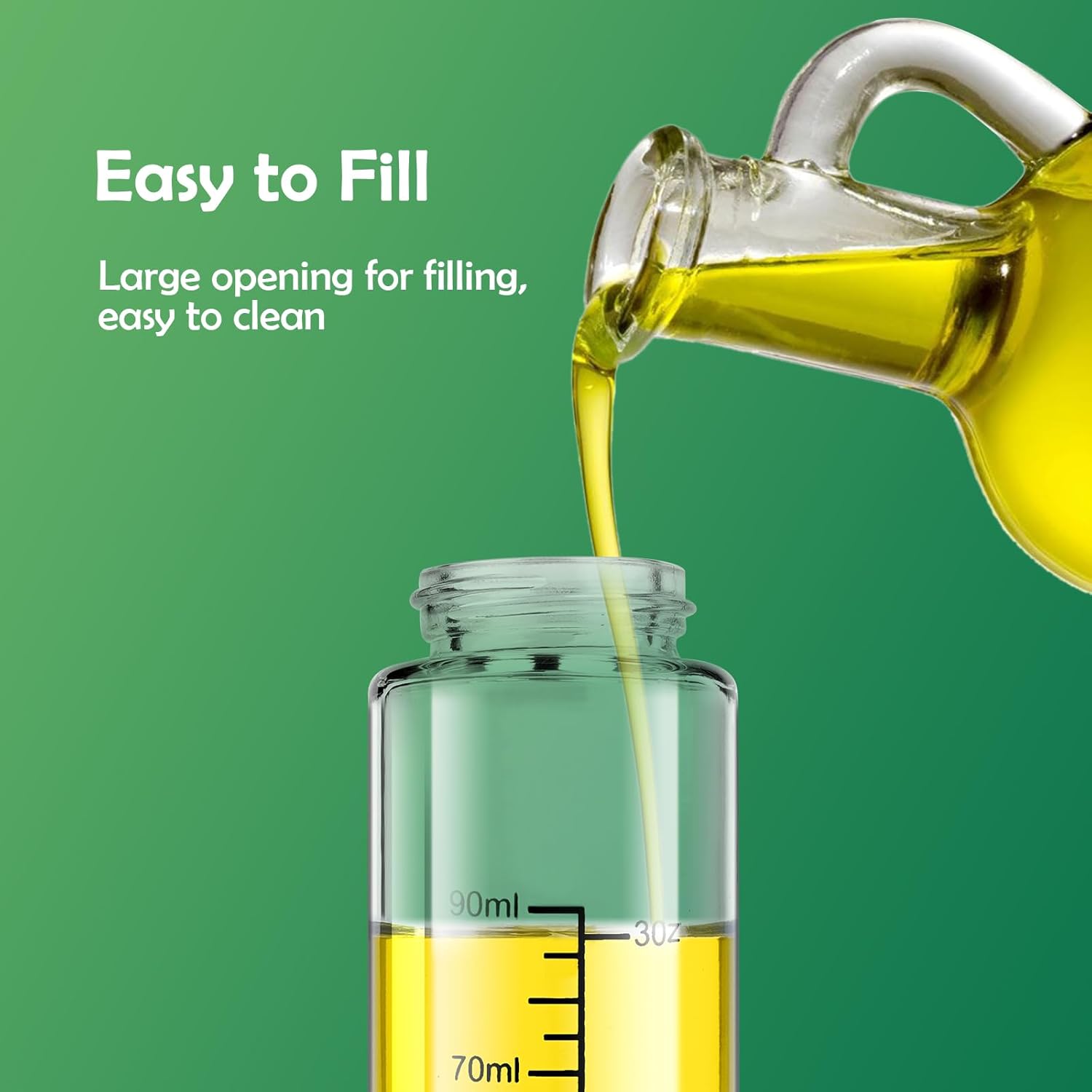 Cooking Oil Spray Bottle 100ML, 2PCS