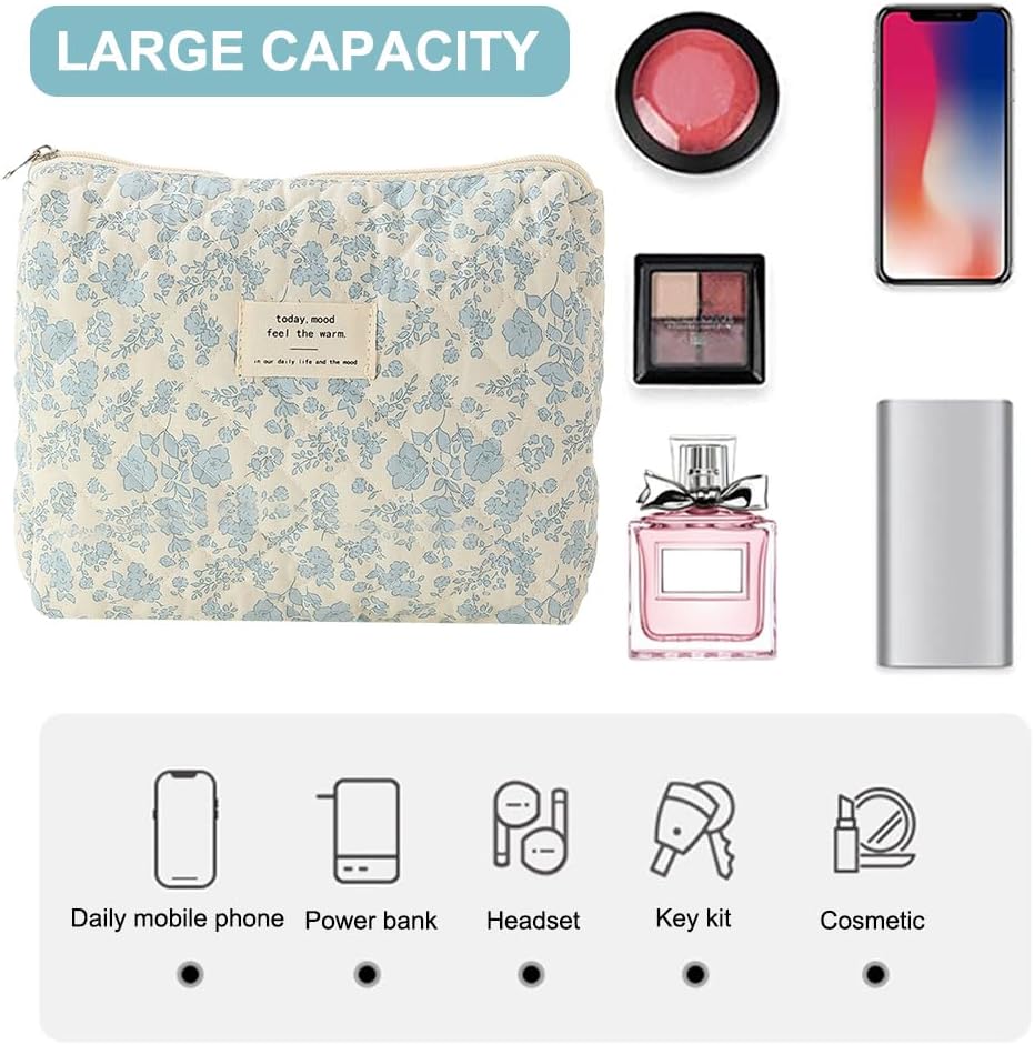 3PCS Makeup Bag  Aesthetic Toiletry Bag travel