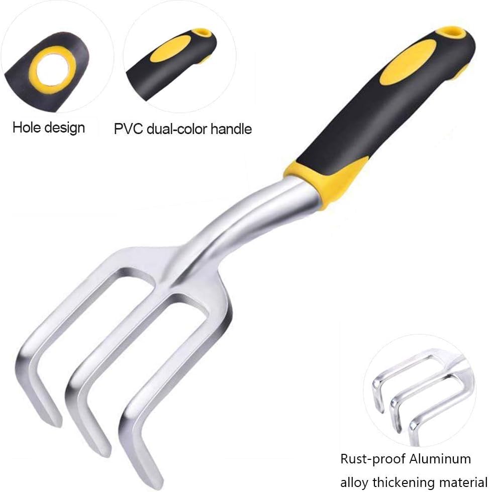 Garden Tool Set 5 Piece Aluminium Kit with Gloves,