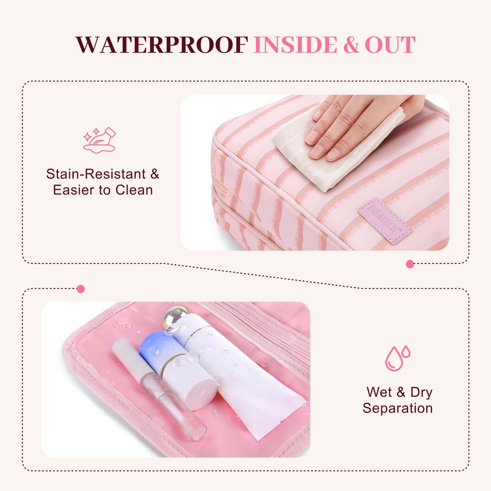 Hanging Toiletry Bag Organiser make up