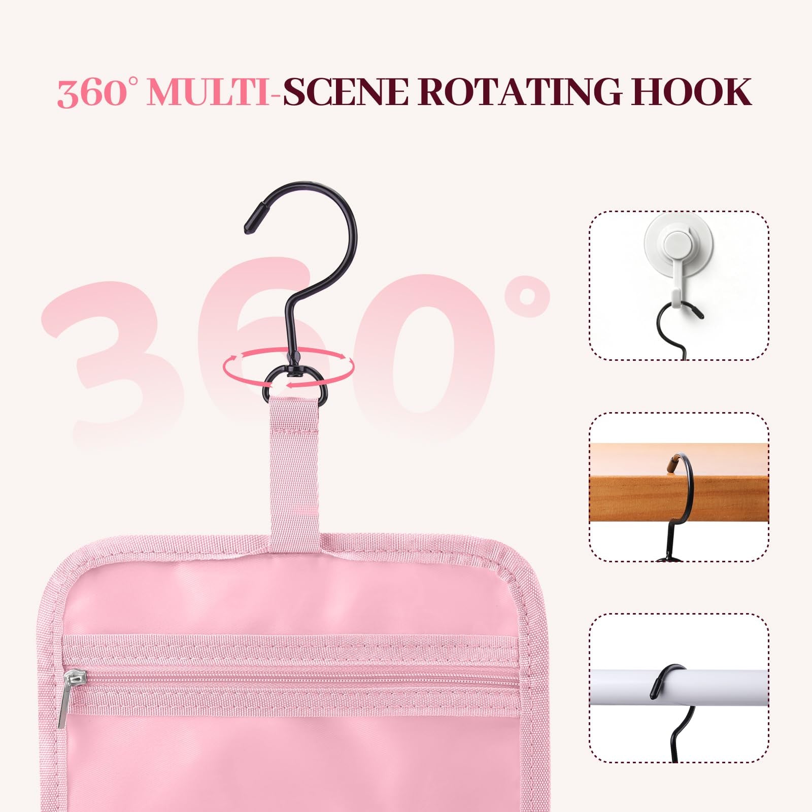 Hanging Toiletry Bag Organiser make up