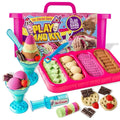 Ice Cream Shop Play Sand Kit | Sensory Magic Sand Toy for Kids