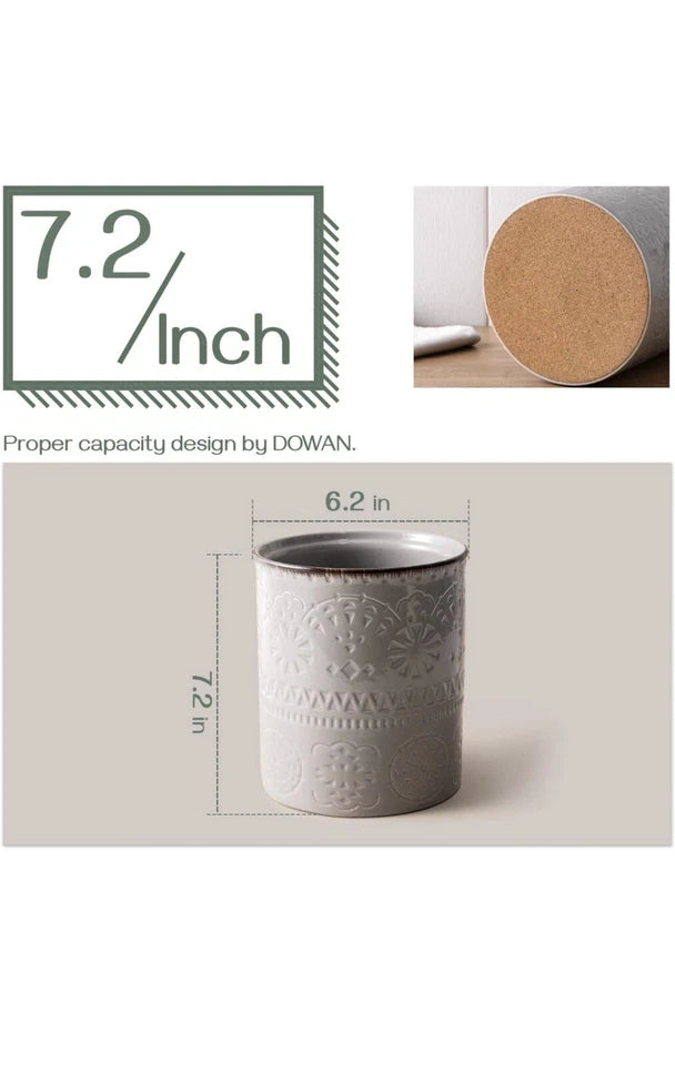 utensil holder large kitchen holder for counter top ceramic